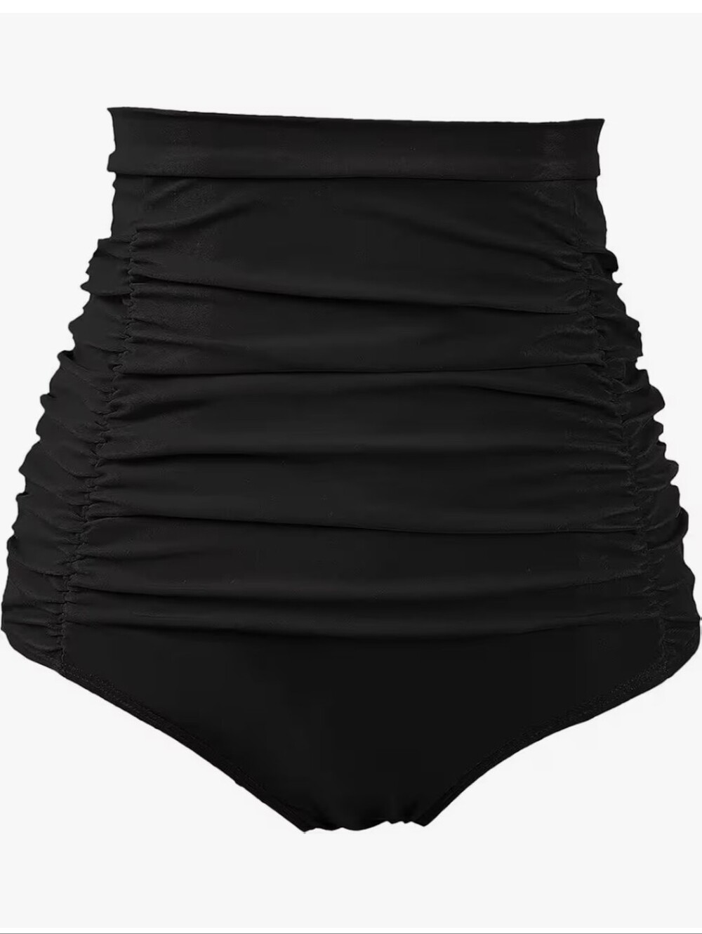 Cocopear High-Waist Ruched Swim Bottom